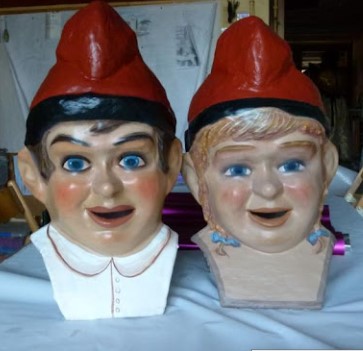 cabezudos de piedra y caton