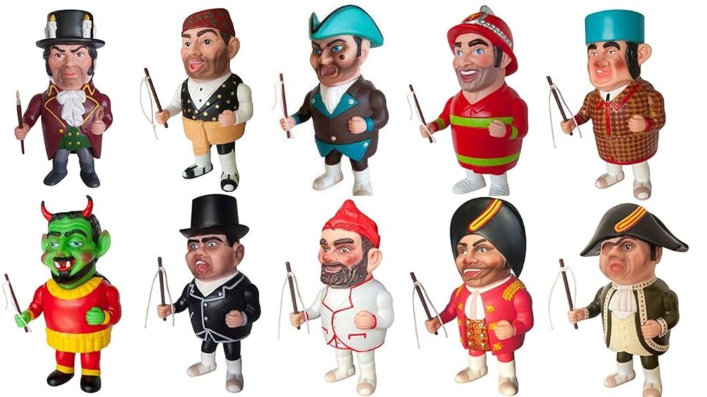 figuras de cabezudos de zaragoza