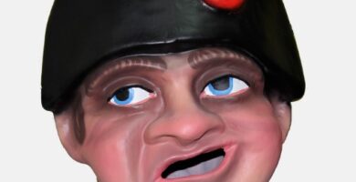 Cabeza de torero cabezudo infantil