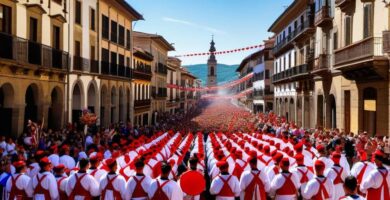 Fiesta de san fermin en pamplona