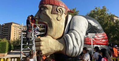 cabezudo tragachicos en zaragoza